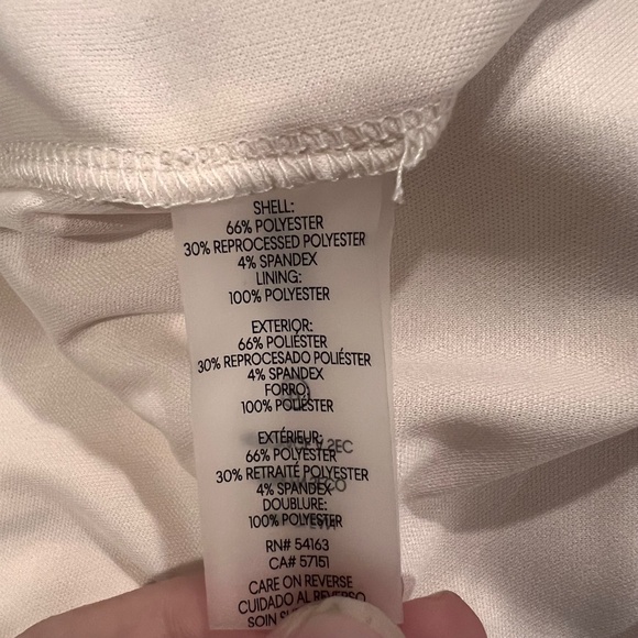 Calvin Klein Blush Pink Short Sleeve Sheath Dress Size 6 - Picture 5 of 5